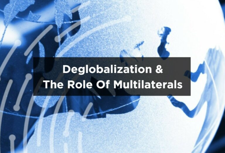 Cover image of the video on 'Deglobalisation and the Role of Multilaterals – the Current State of Trade Finance'